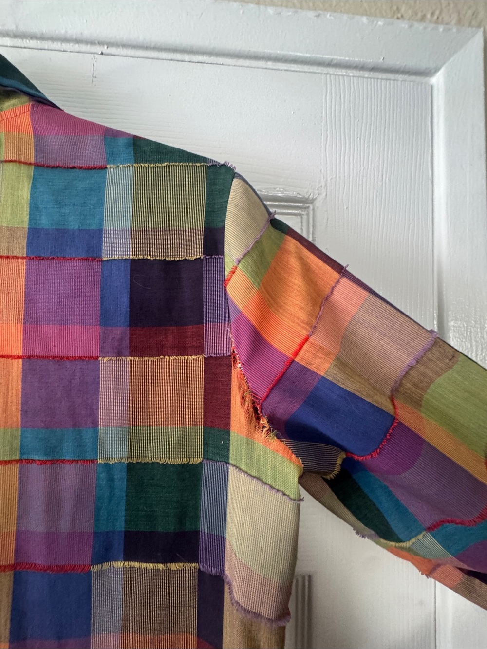 Vintage 70s Dress, Gaymode Penneys Patchwork Maxi Dress Union Made Size S/M - Picture 8 of 9